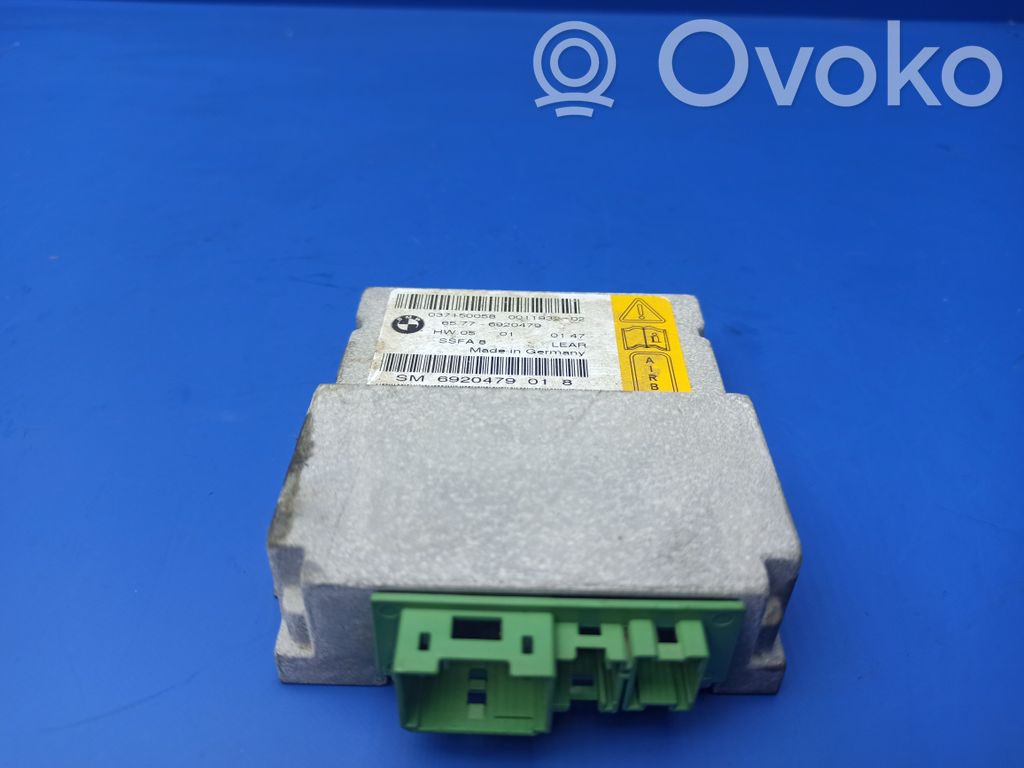 BMW 7 E65 E66 Module de contrôle airbag 