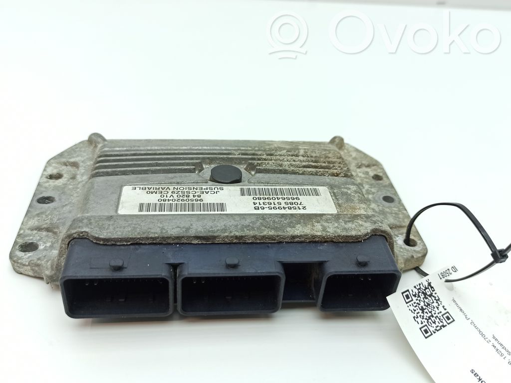 Peugeot 607 Suspension control unit/module 
