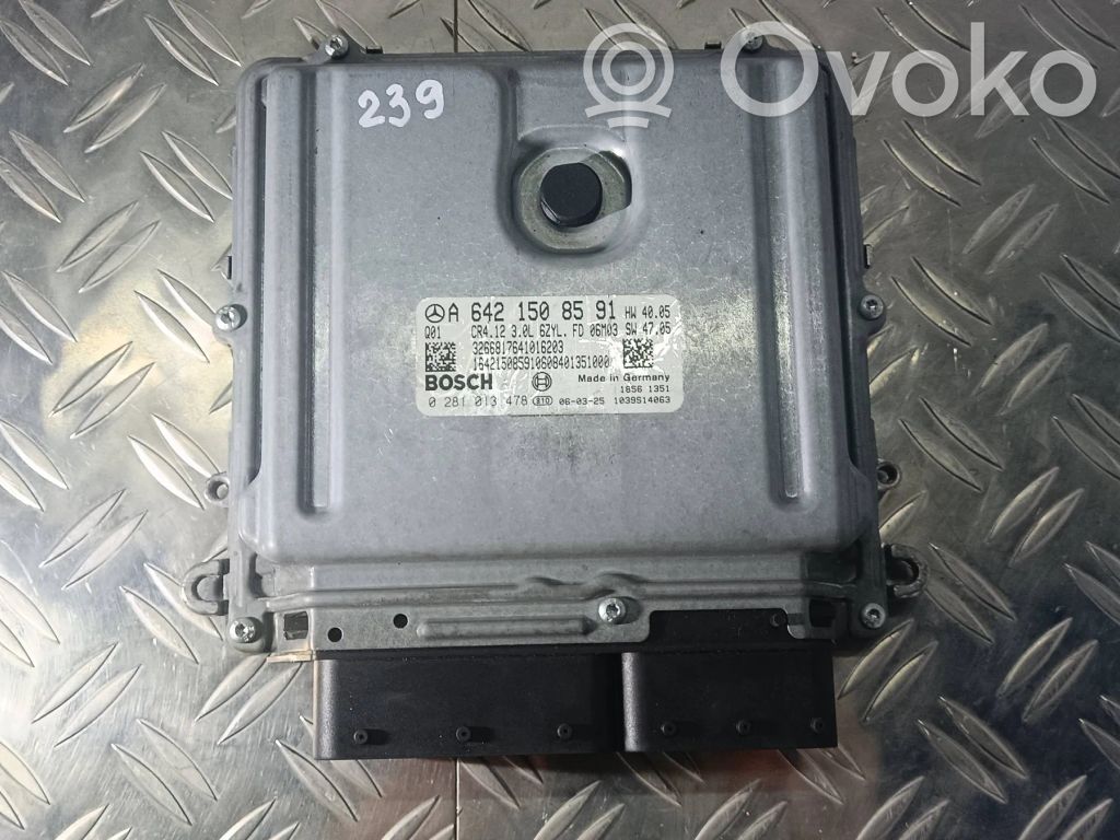 Mercedes-Benz E W211 Sterownik / Moduł ECU 
