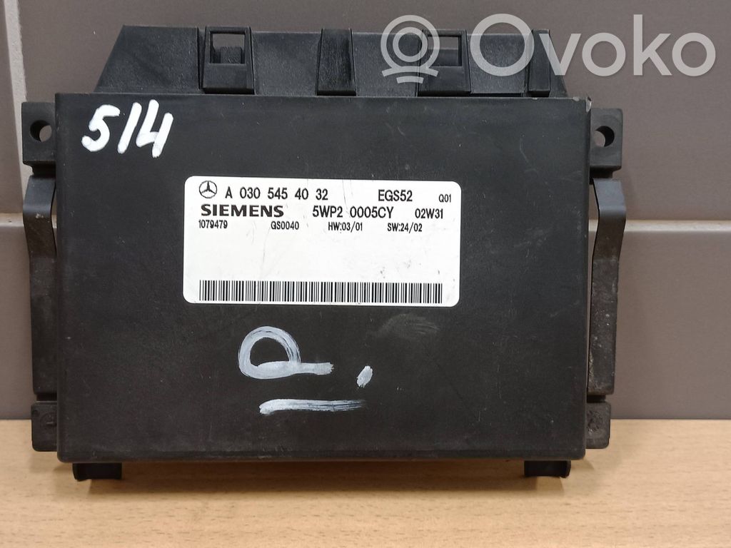 Mercedes-Benz E W211 Gearbox control unit/module 