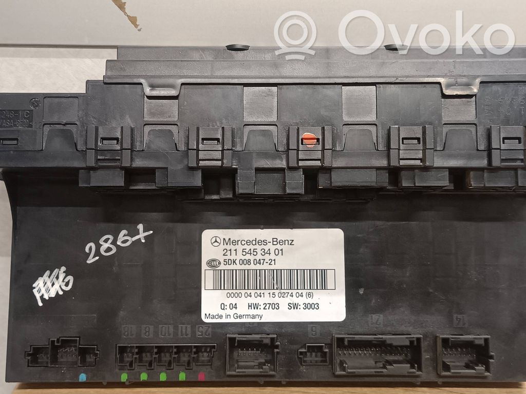 Mercedes-Benz E W211 Fuse module 
