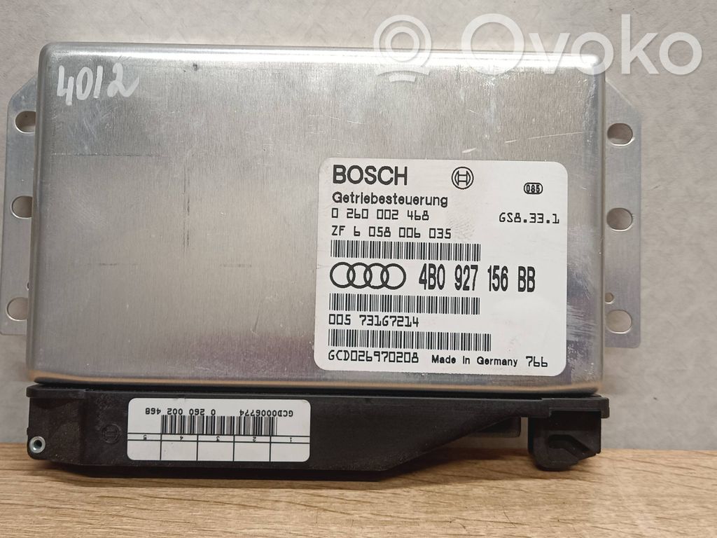 Audi A6 S6 C5 4B Gearbox control unit/module 