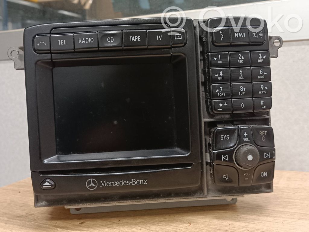 Mercedes-Benz S W220 Panel / Radioodtwarzacz CD/DVD/GPS 