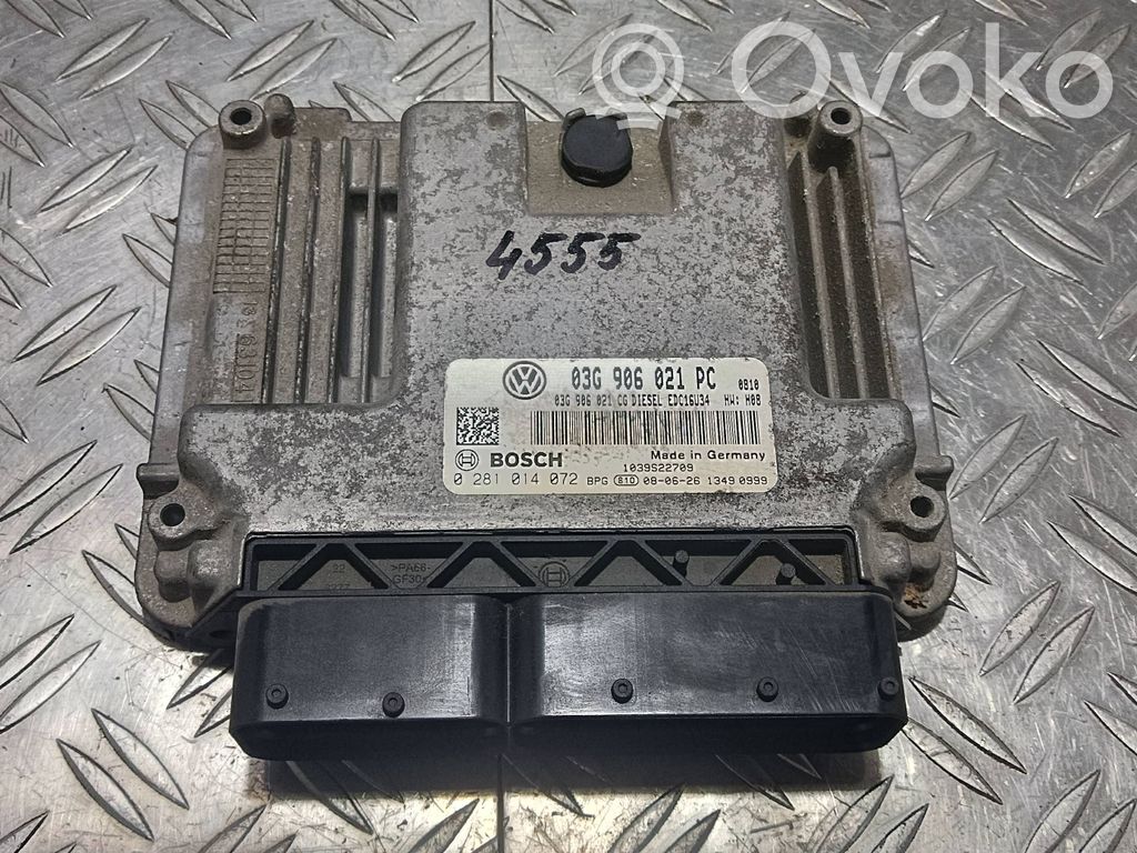 Volkswagen Caddy Engine control unit/module 