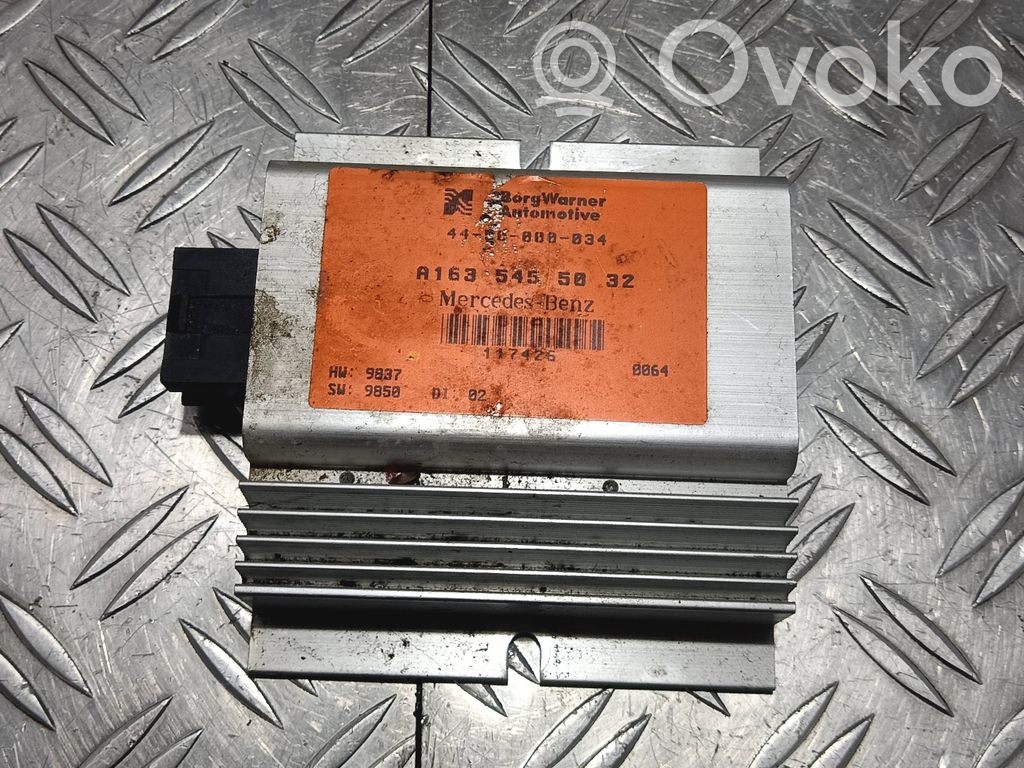 Mercedes-Benz ML W163 Centralina/modulo scatola del cambio 