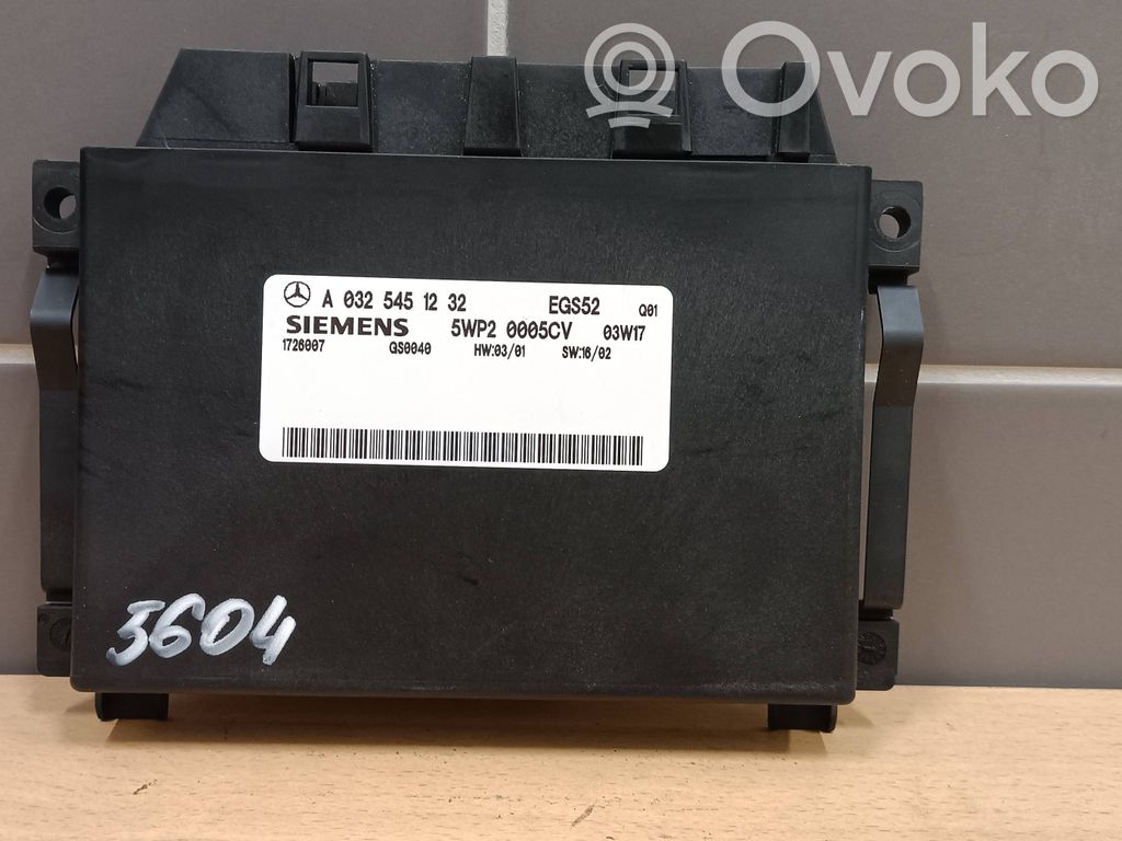 Mercedes-Benz E W211 Unitate/modul de control cutie de viteze 