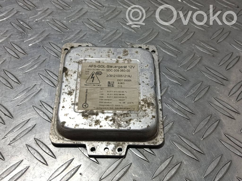 Mercedes-Benz E W211 Module de ballast de phare Xenon 