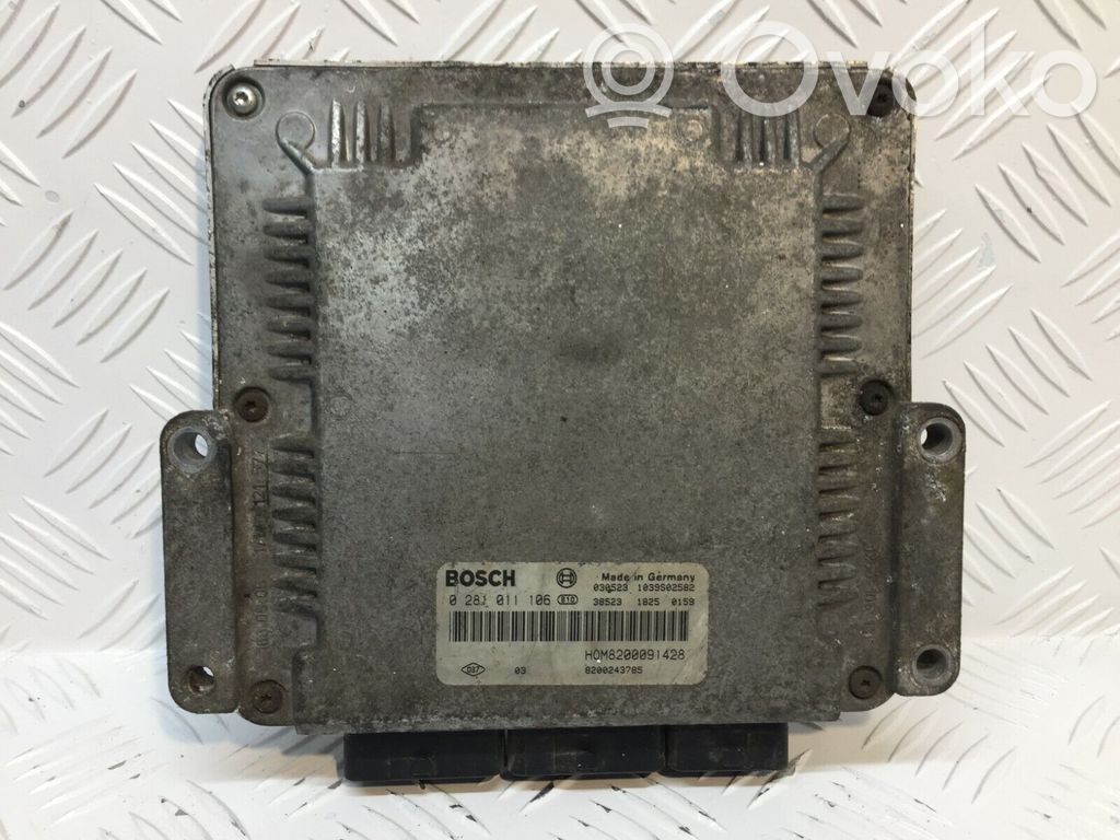 Engine control unit/module   8200243785,HOM820091428