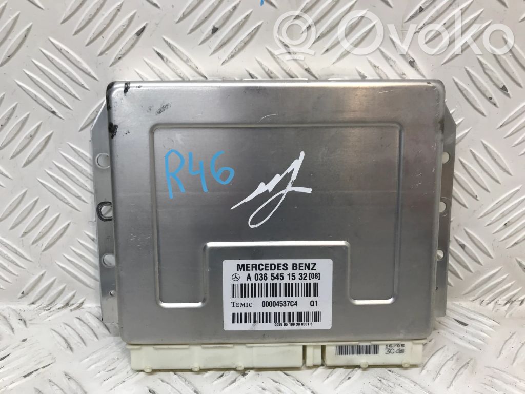 Module de commande suspension   A0365451532