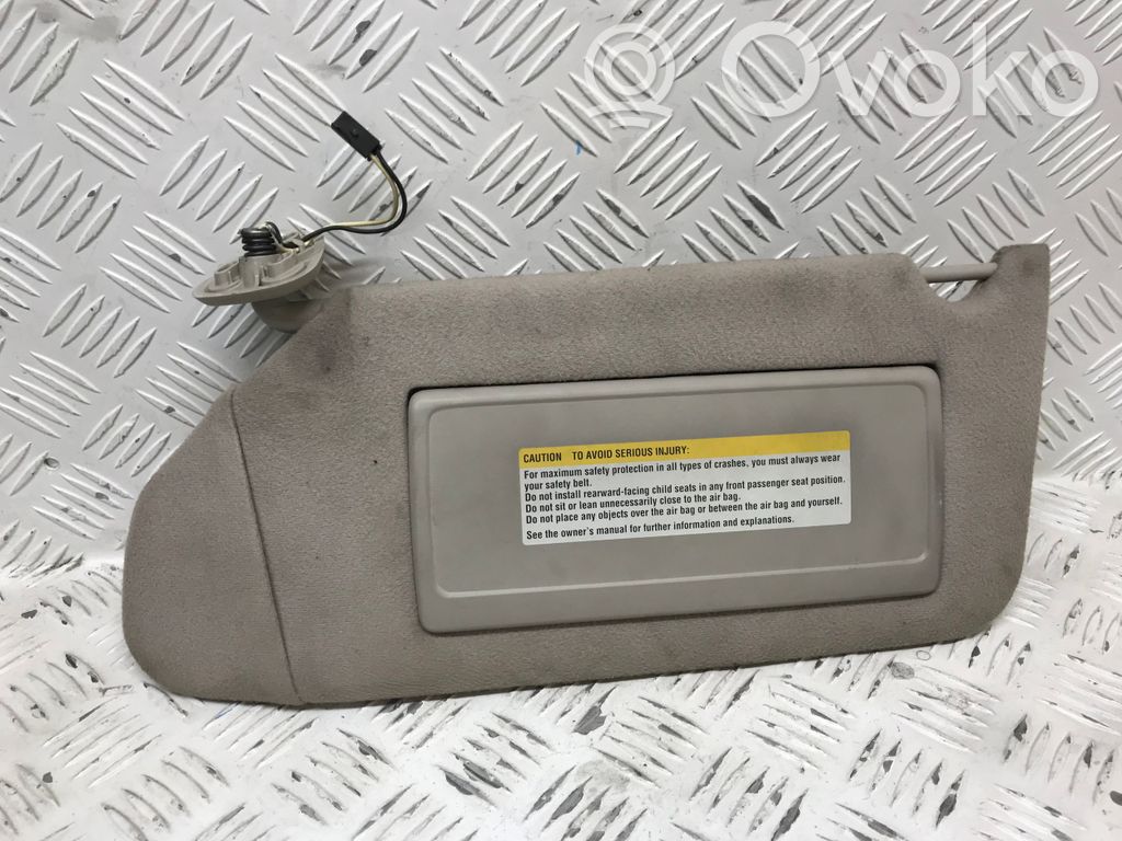 Cadillac STS Seville Sun visor 