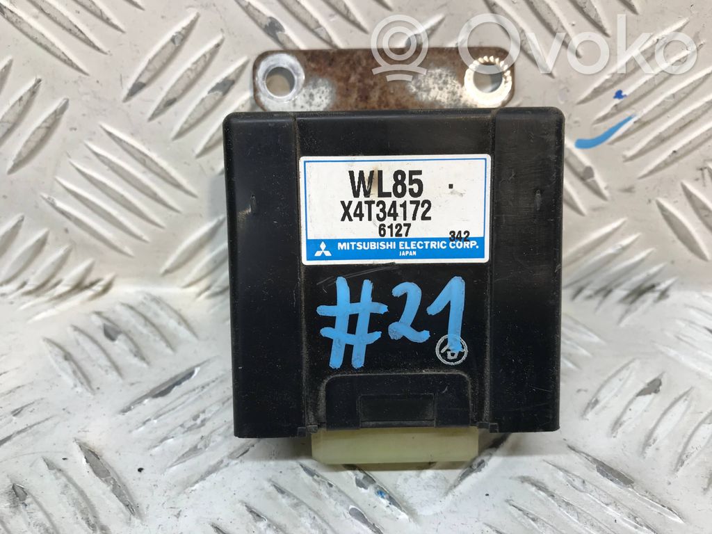 Other control units/modules   X4T34172,WL85,6127