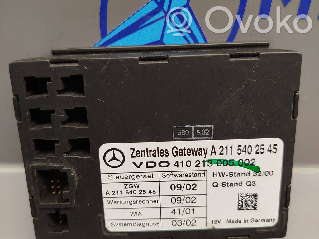Mercedes-Benz E W211 Gateway control module 