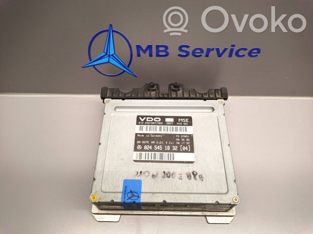 Engine control unit/module   0245451832,412232007009,M009S71L10012