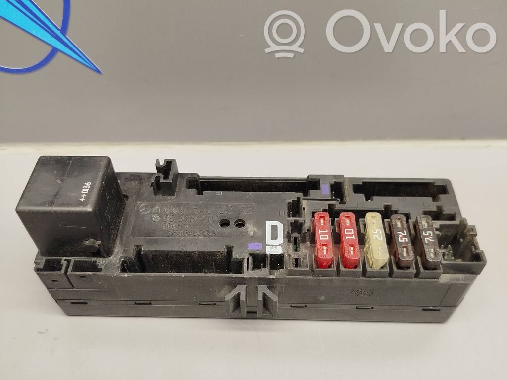 Mercedes-Benz E W210 Set scatola dei fusibili 