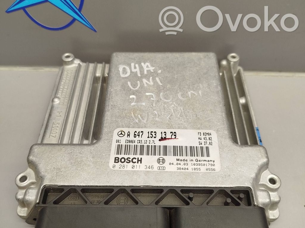 Mercedes-Benz E W211 Engine control unit/module 