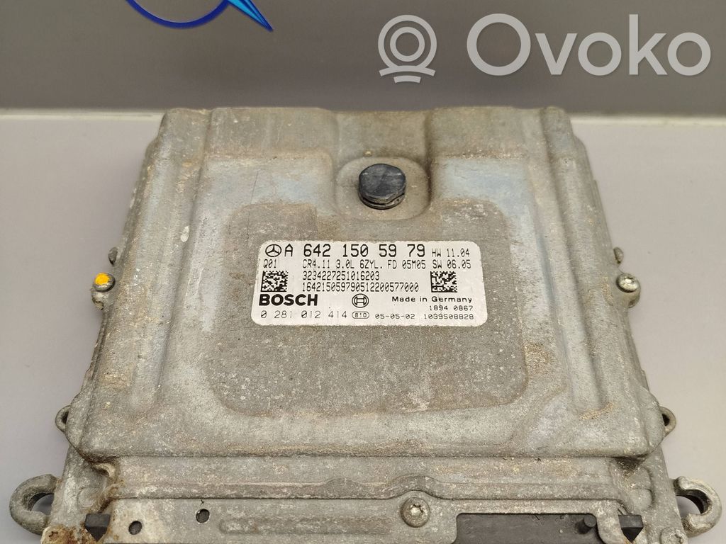 Mercedes-Benz ML W164 Unitate/modul de control motor 