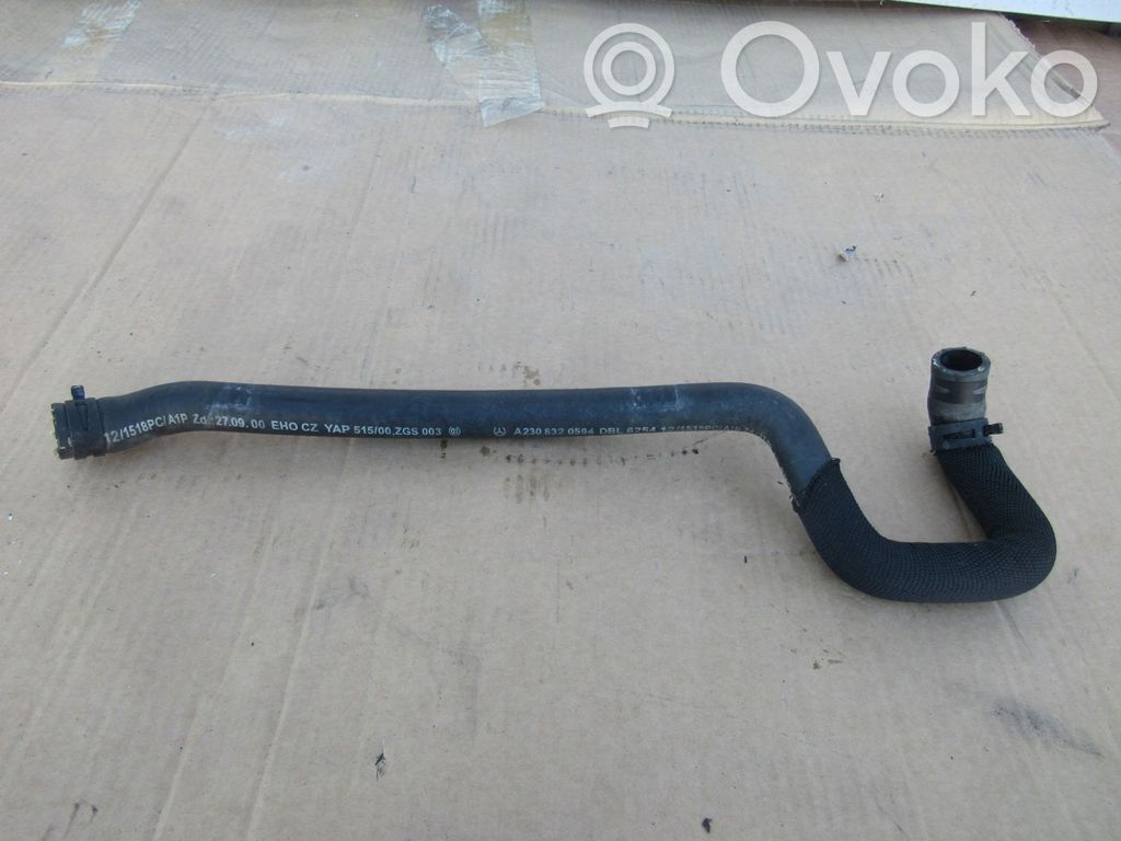 Mercedes-Benz SL R230 Przewód / Wąż chłodnicy 
