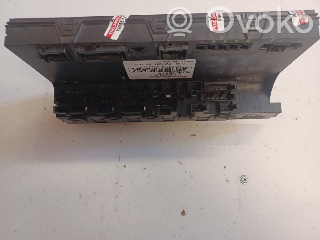 Mercedes-Benz E W211 SAM control unit 