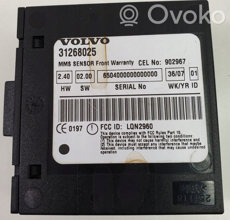 Volvo C70 Alarm system siren 