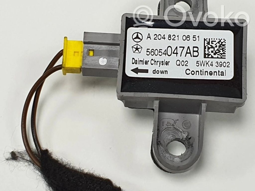 Mercedes-Benz GLK (X204) Senzor impact/declanșare airbag 