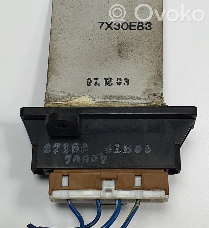 Nissan Micra Motor aerotermă/rezistor ventilator 