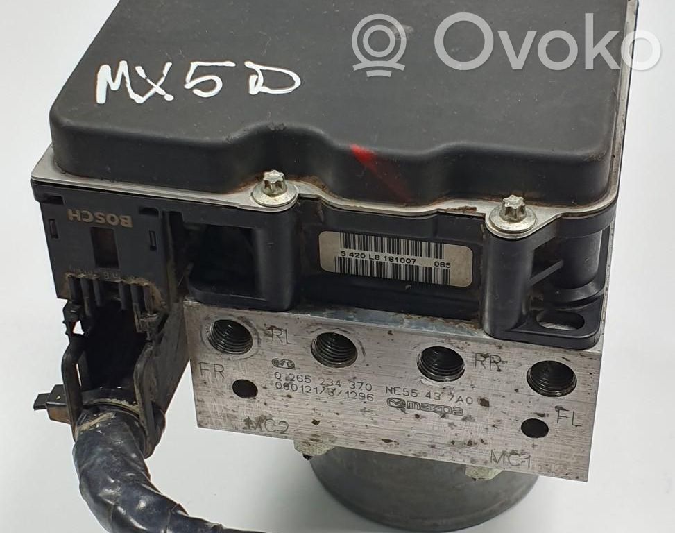 Mazda MX-5 NC Miata ABS Pump 