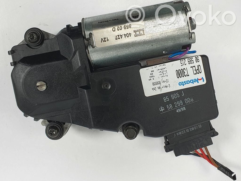 Opel Astra G Kattoikkunan ohjainlaite/moduuli 