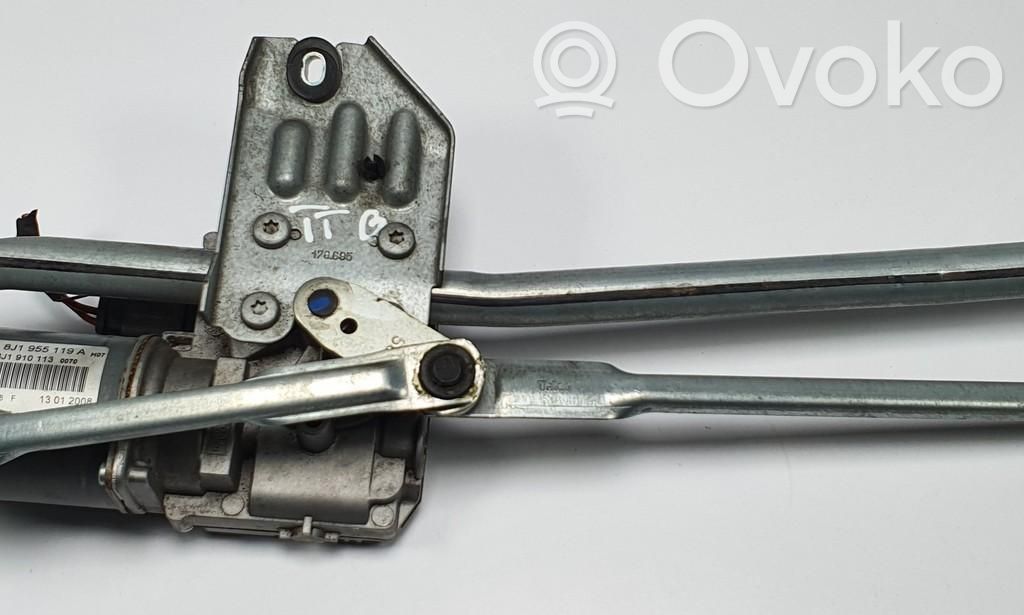Audi TT TTS Mk2 Mechanizm wycieraczek szyby przedniej / czołowej