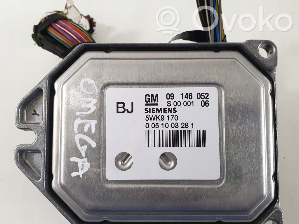 Engine control unit/module ECU   5WK9170,5WK9170,09146052,09146052,S0000106