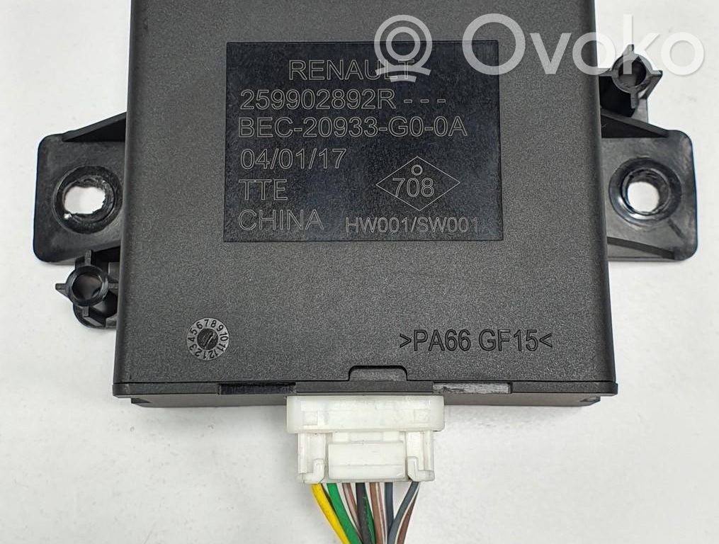 Autres unités de commande / modules   259902892R,259902892R