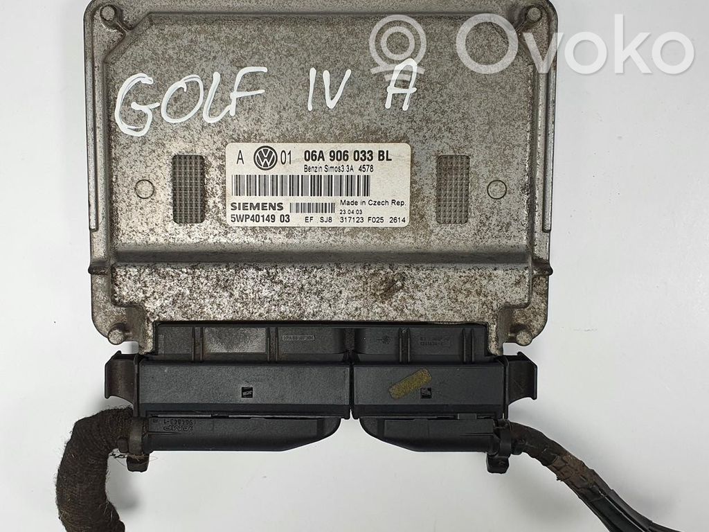 Volkswagen Golf IV Unidad de control/módulo ECU del motor