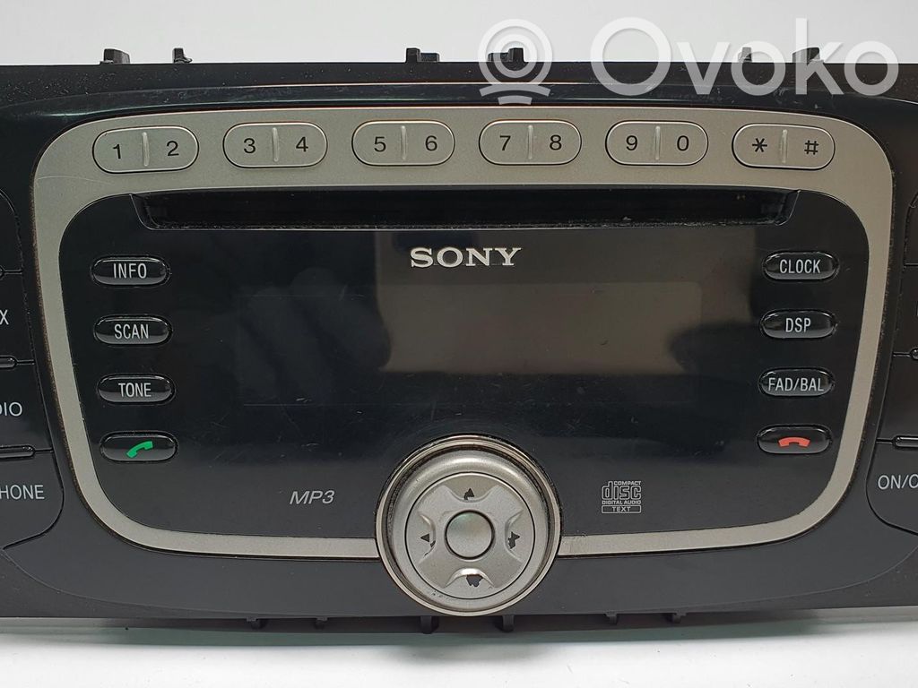 Ford Mondeo MK IV Unidad delantera de radio/CD/DVD/GPS 