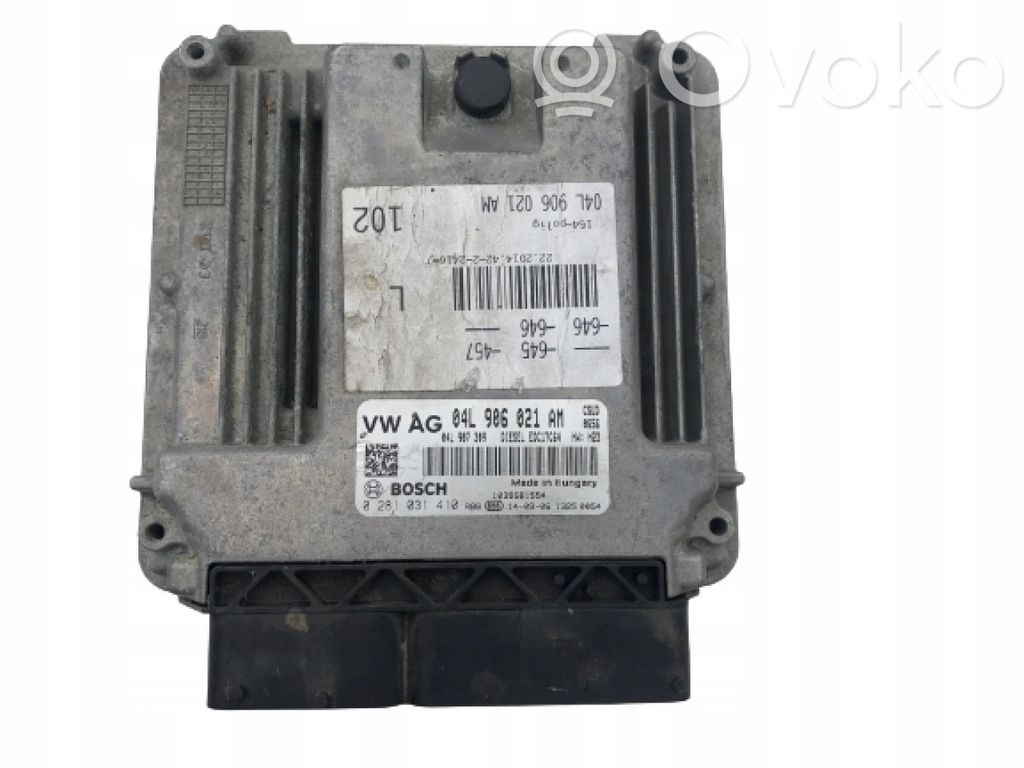 Other control units/modules   0281031410,04L906021AM,0281031410