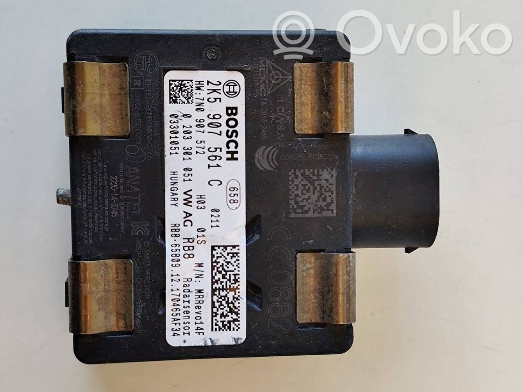 Sensor de radar Distronic   2K5907561C