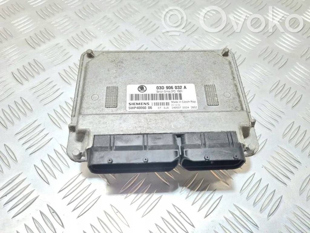 Skoda Fabia Mk1 (6Y) Unitate control motor/modul ECU 