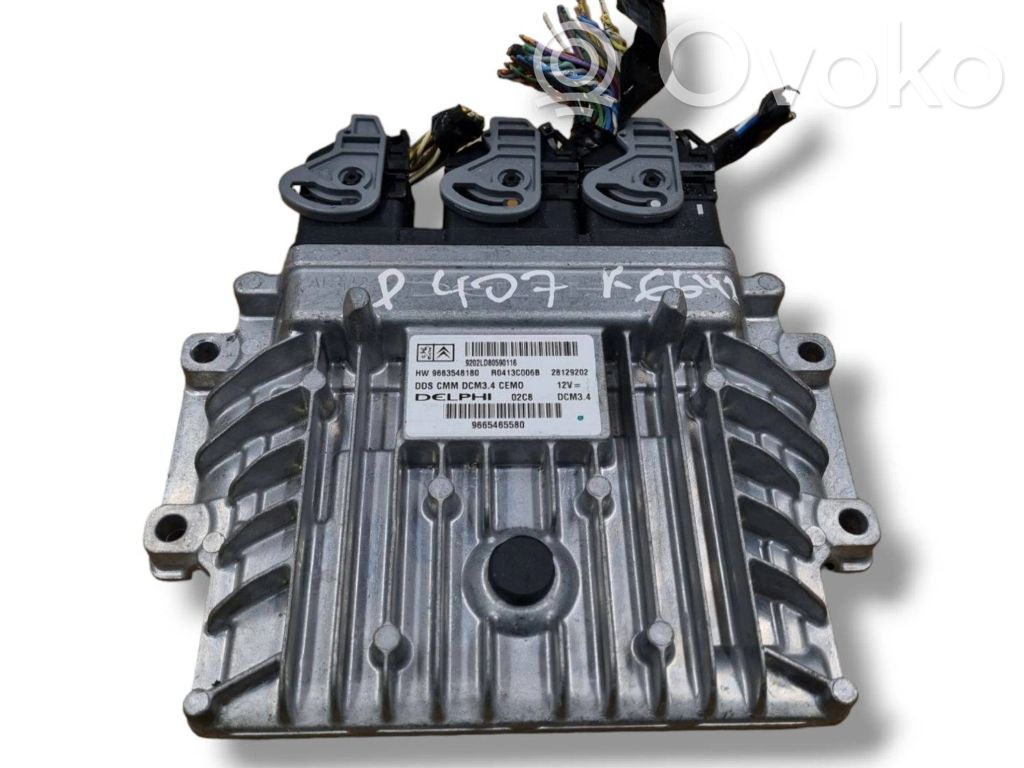 Peugeot 407 Engine control unit/module ECU 