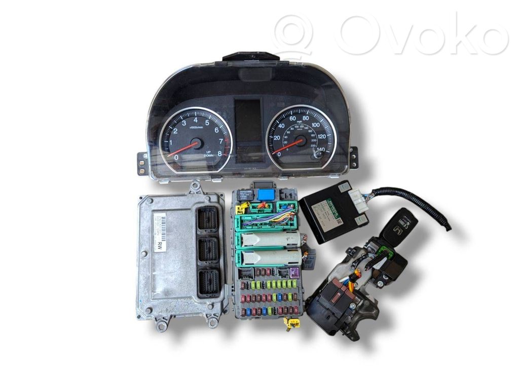 Engine ECU kit and lock set   37820RZVE31