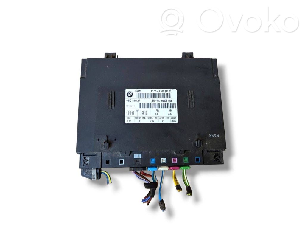 Unidad de control del asiento   6927311