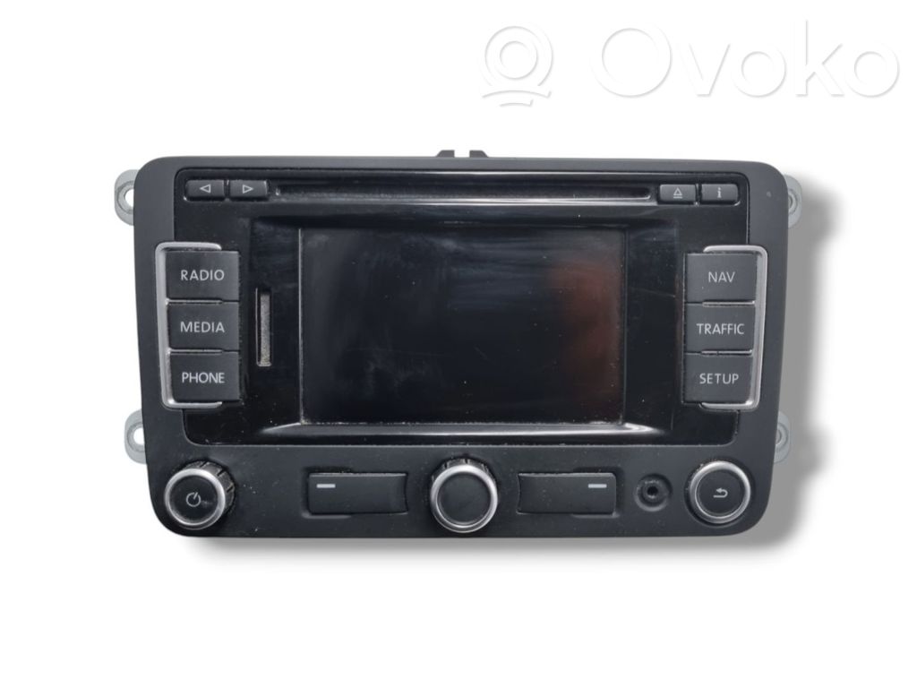 Volkswagen PASSAT B6 Panel / Radioodtwarzacz CD/DVD/GPS 