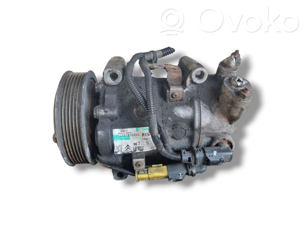 Ilmastointilaitteen kompressorin pumppu (A/C)   9671216280