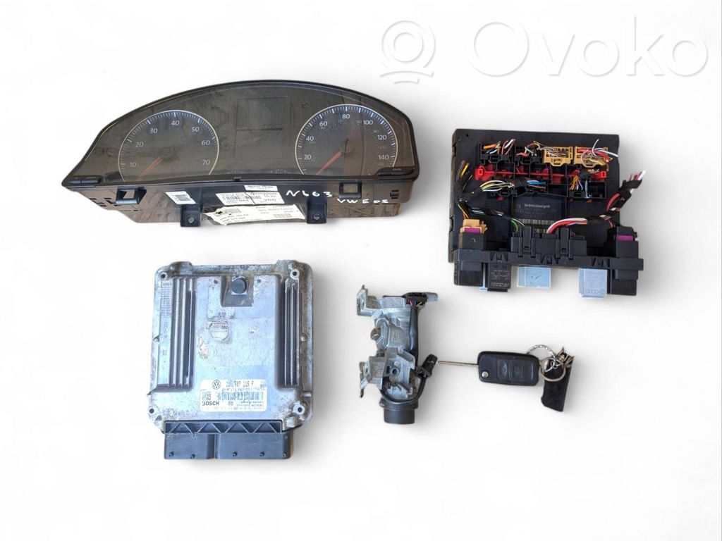 Volkswagen Eos Engine ECU kit and lock set 