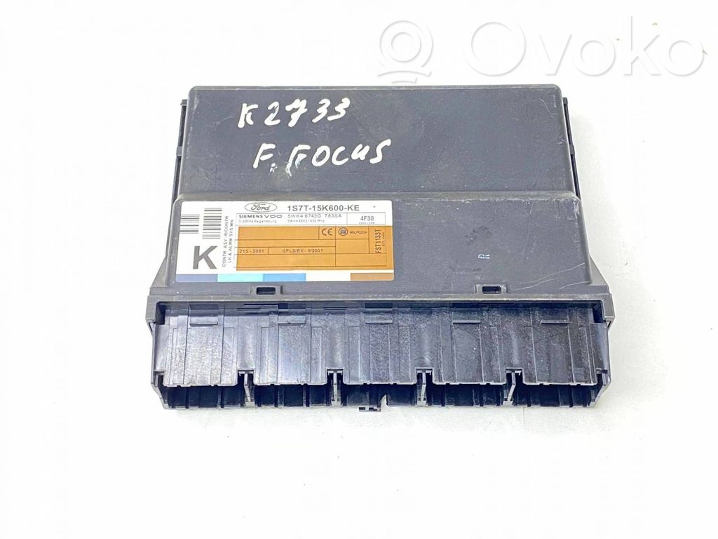 Ford Focus Komforta modulis 