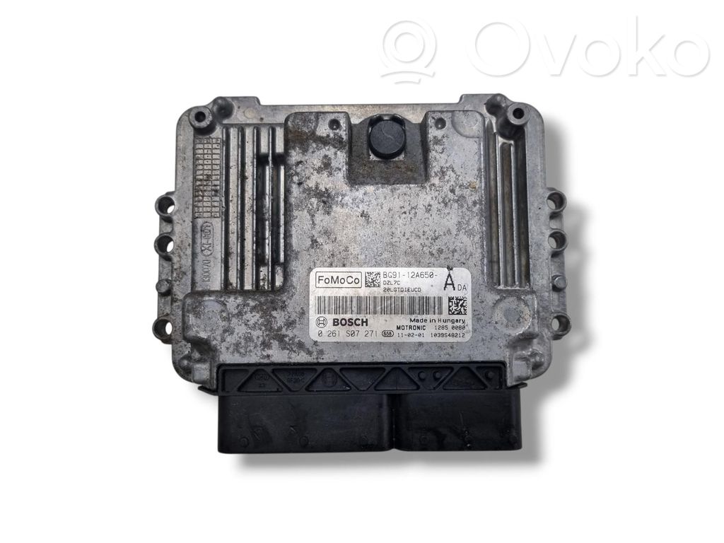 Engine control unit/module ECU   0261S07271,BG9112A650ADA