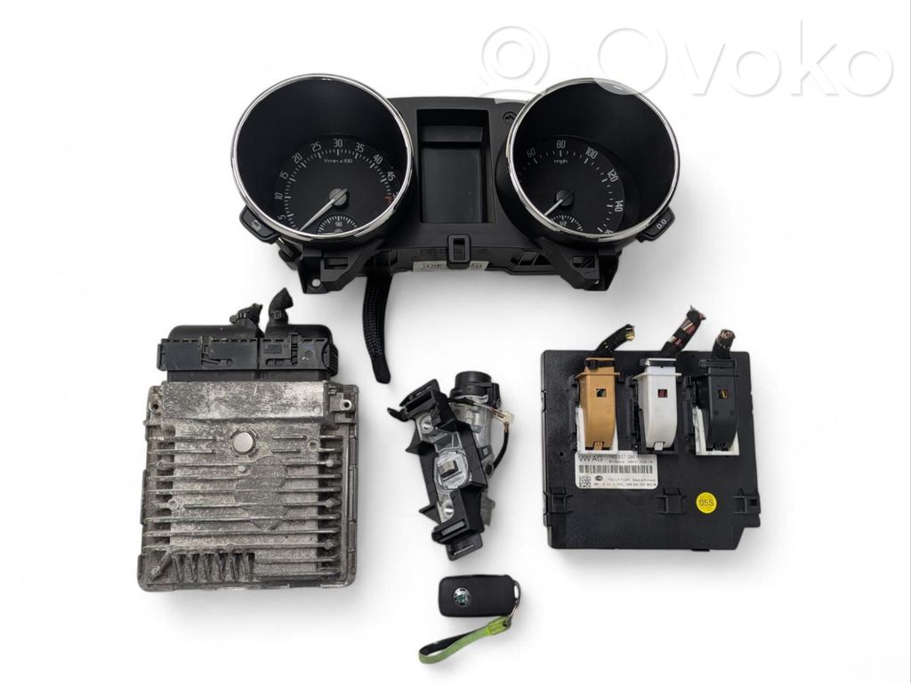 Skoda Yeti (5L) Engine ECU kit and lock set 