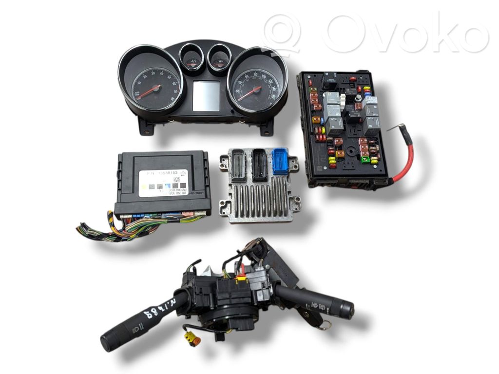 Engine ECU kit and lock set   12660714