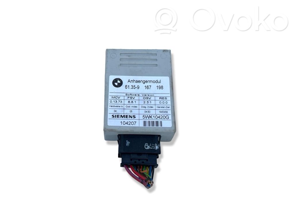 BMW X5 E70 Tow bar trailer control unit/module 