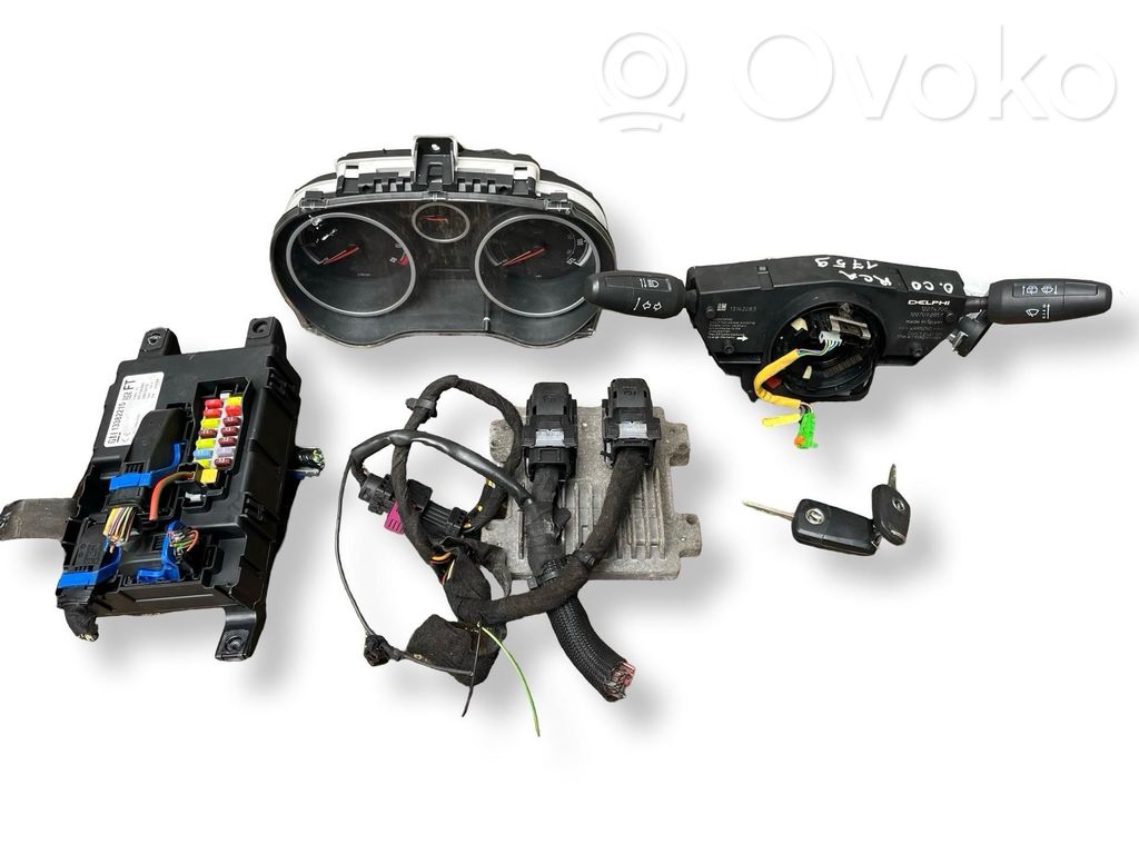 Engine ECU kit and lock set   55590540