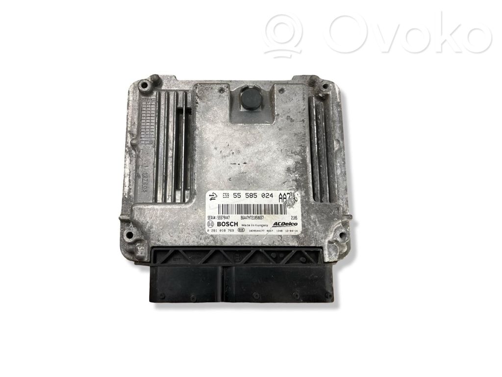 Engine control unit/module ECU   0281018769,55585024