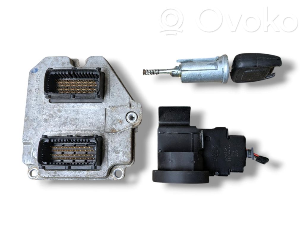 Opel Astra G Komputer / Sterownik ECU i komplet kluczy 