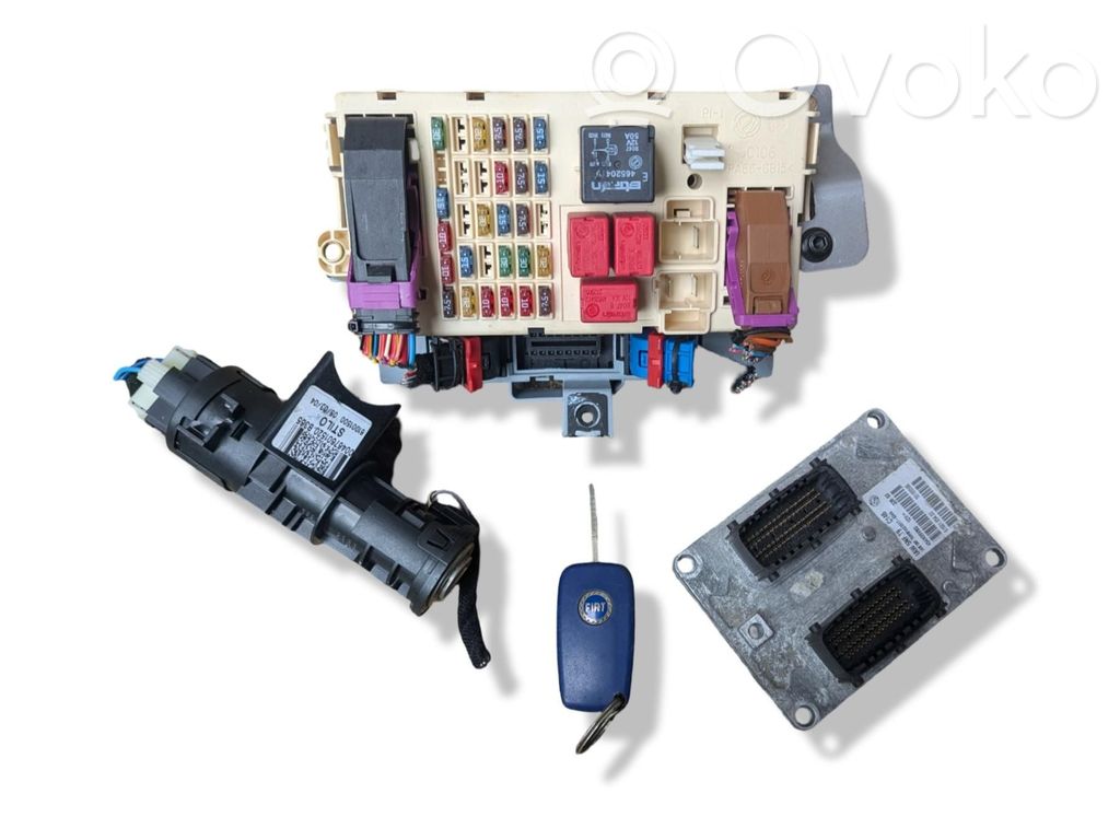 Fiat Stilo Engine ECU kit and lock set 